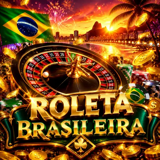 Roleta Brasileira com mesa e crupiê